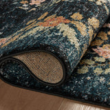 Rifle Paper Co. x Loloi Laurel Navy Rug No.2 RUGS - synthetic Loloi 2'8" x 4'