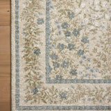 Rifle Paper Co. x Loloi Laurel Wildwood Garden Cream Rug 0-RUGS-patterned Loloi