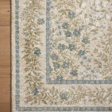 Rifle Paper Co. x Loloi Laurel Wildwood Garden Cream Rug 0-RUGS-patterned Loloi