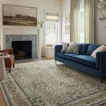 Rifle Paper Co. x Loloi Laurel Wildwood Garden Cream Rug 0-RUGS-patterned Loloi