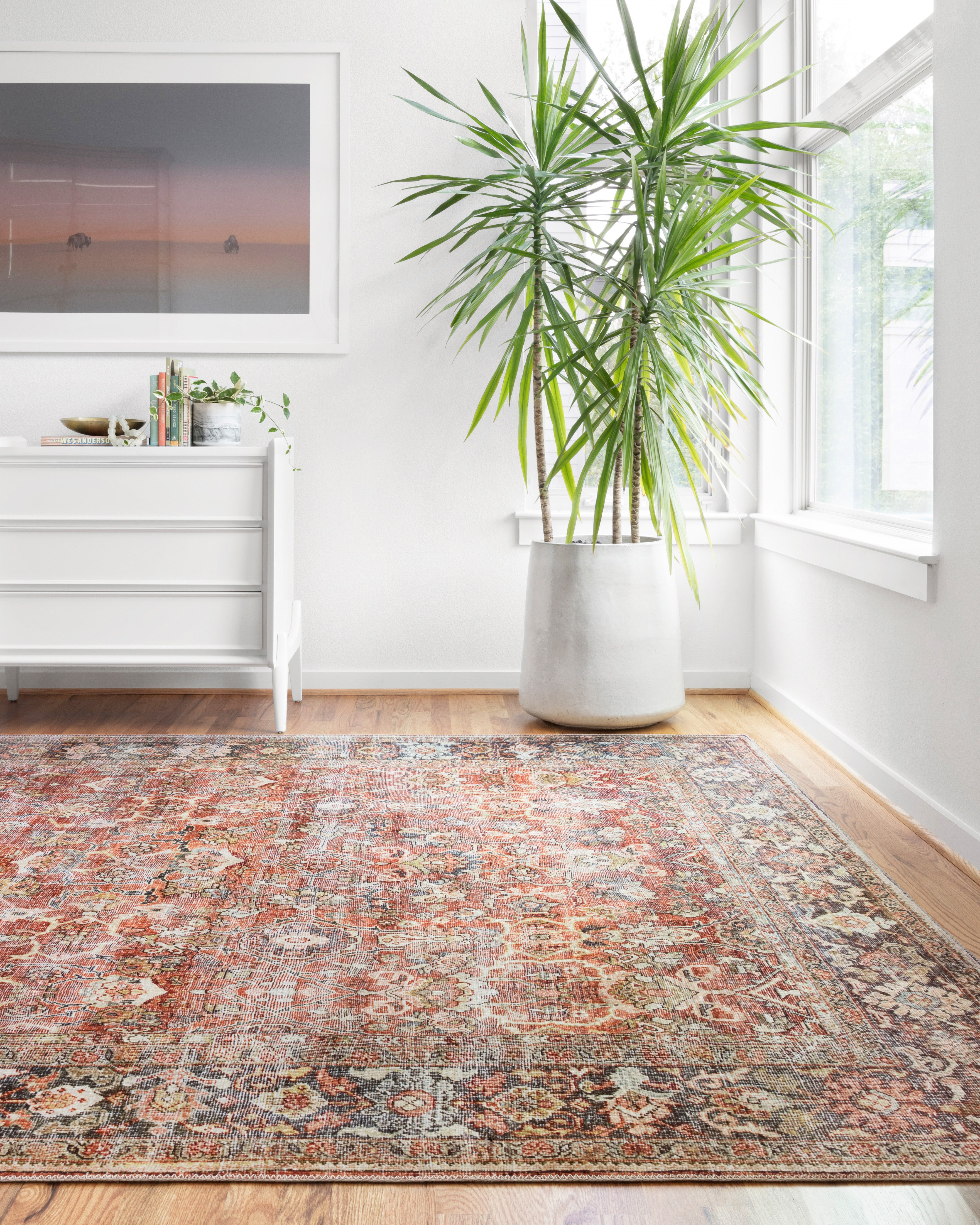Loloi Layla Spice / Marine Rug RUGS - patterned Loloi