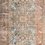 Loloi Layla Ocean / Rust Rug 1-patterned Loloi