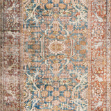Loloi Layla Ocean / Rust Rug 1-patterned Loloi