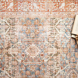 Loloi Layla Ocean / Rust Rug 1-patterned Loloi