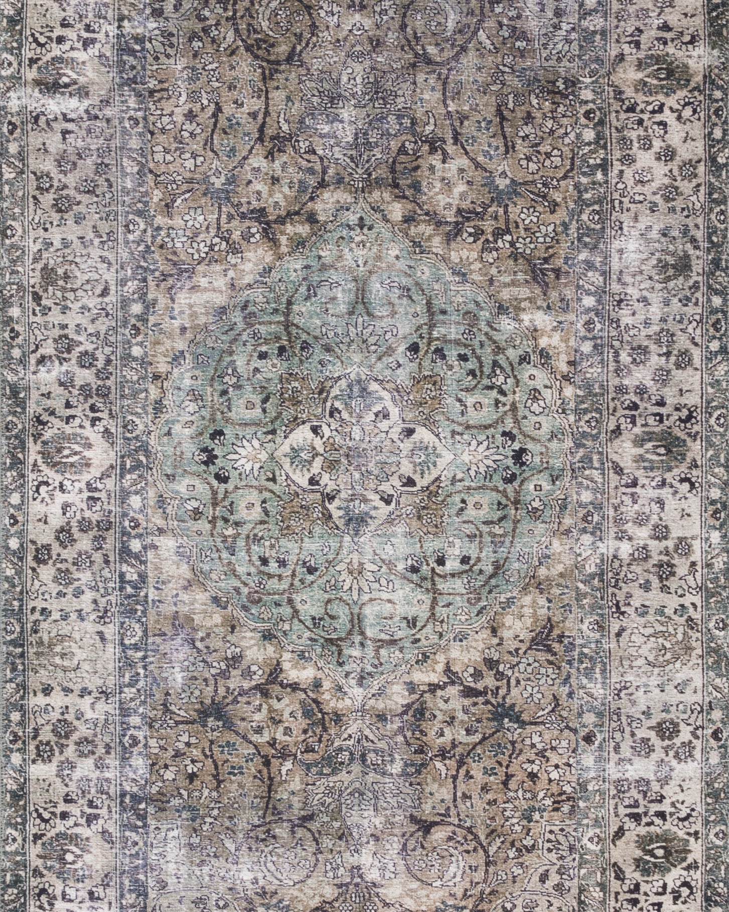 Loloi Layla Taupe / Stone Rug 1-patterned Loloi