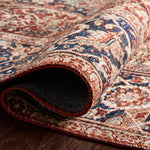 Loloi Layla Red / Navy Rug 2-RUGS - patterned Loloi
