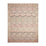 Loloi Layla Pink / Lagoon Rug RUGS - synthetic Loloi 18" x 18"