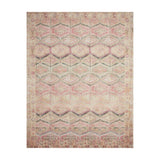 Loloi Layla Pink / Lagoon Rug RUGS - synthetic Loloi 18" x 18"