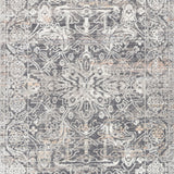 Loloi Lucia Steel / Ivory Rug RUGS - synthetic Loloi