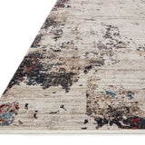 Loloi Leigh Ivory / Charcoal Rug RUGS - synthetic Loloi