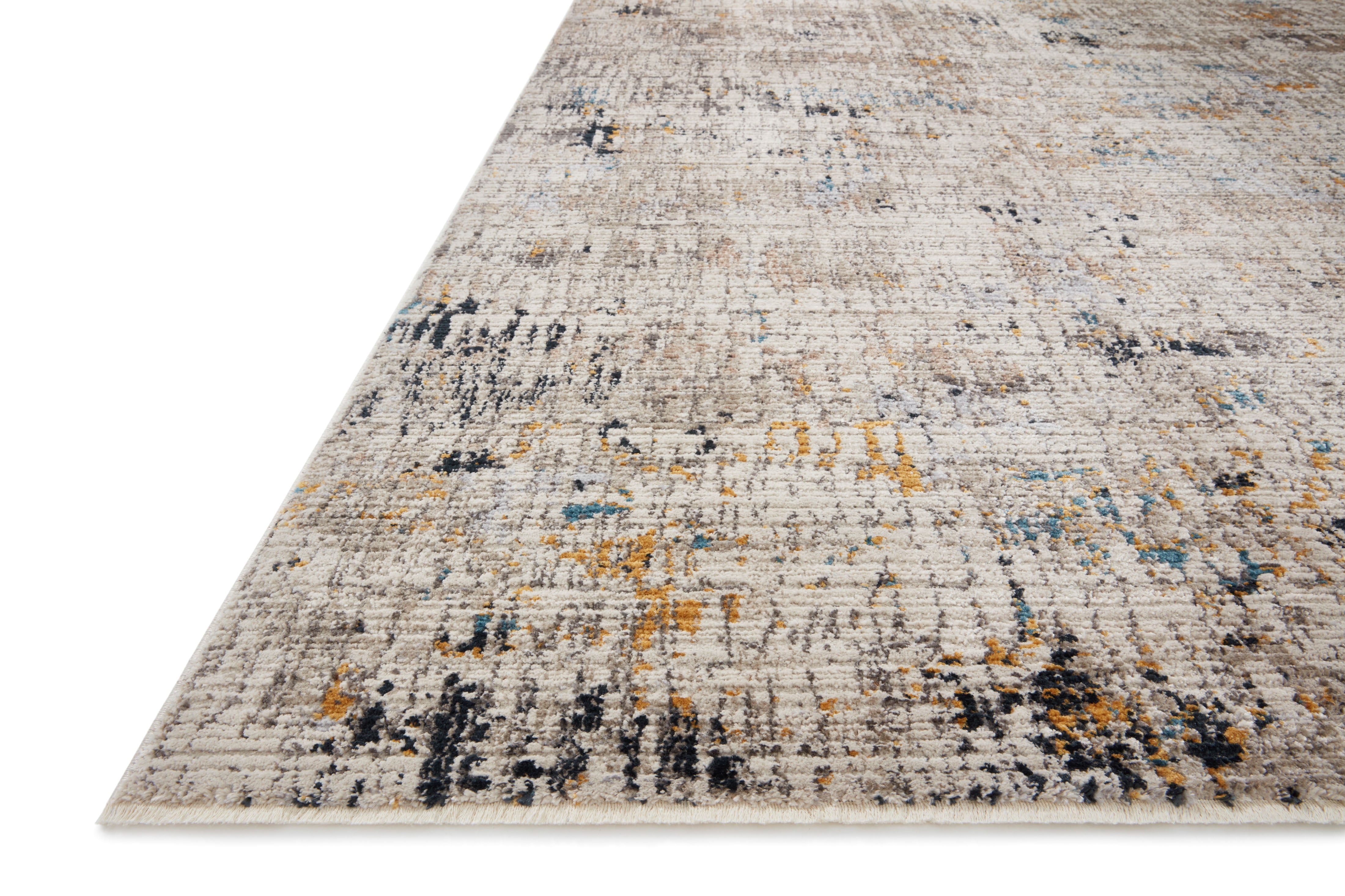 Loloi Leigh Ivory / Granite Rug RUGS - synthetic Loloi