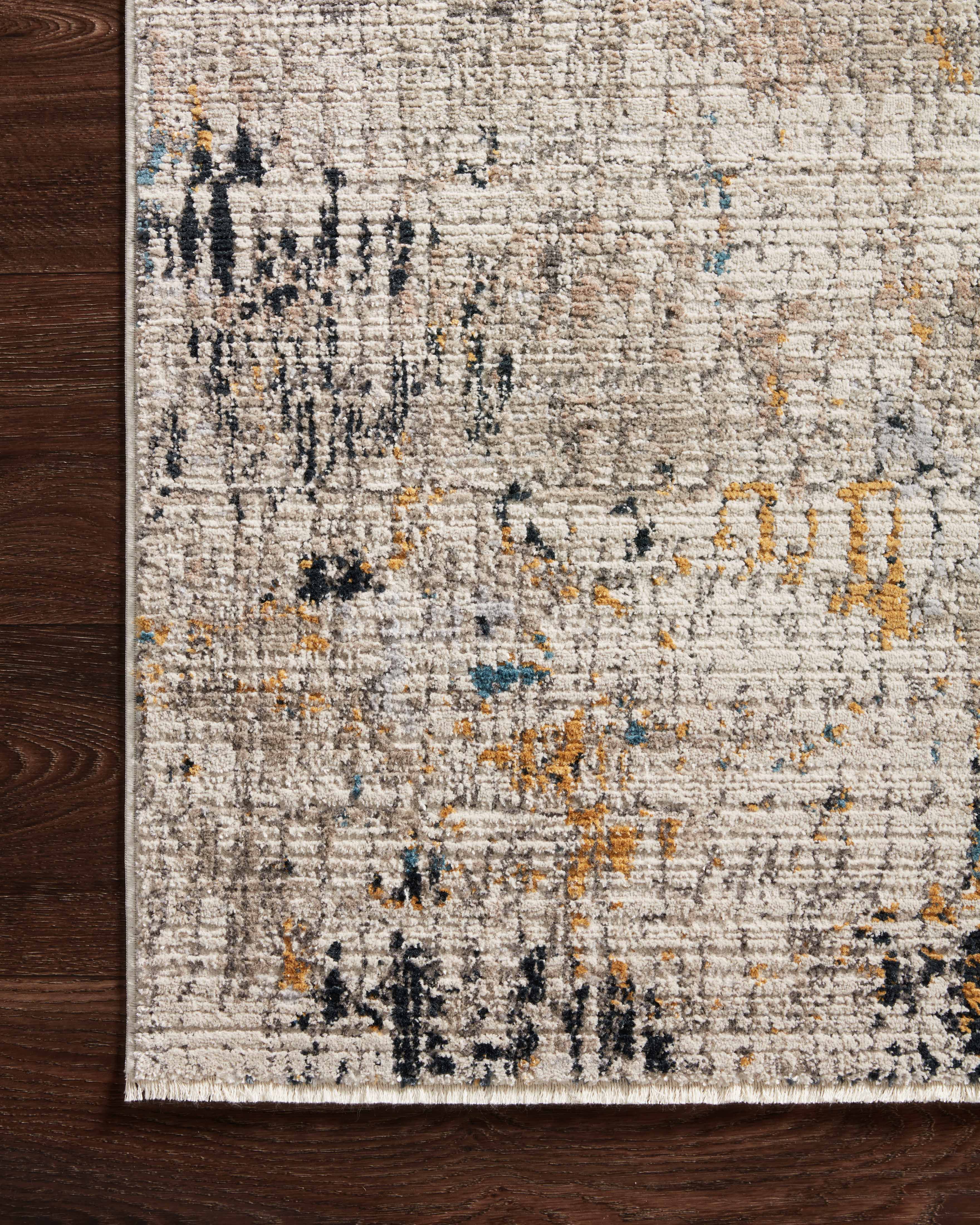 Loloi Leigh Ivory / Granite Rug RUGS - synthetic Loloi