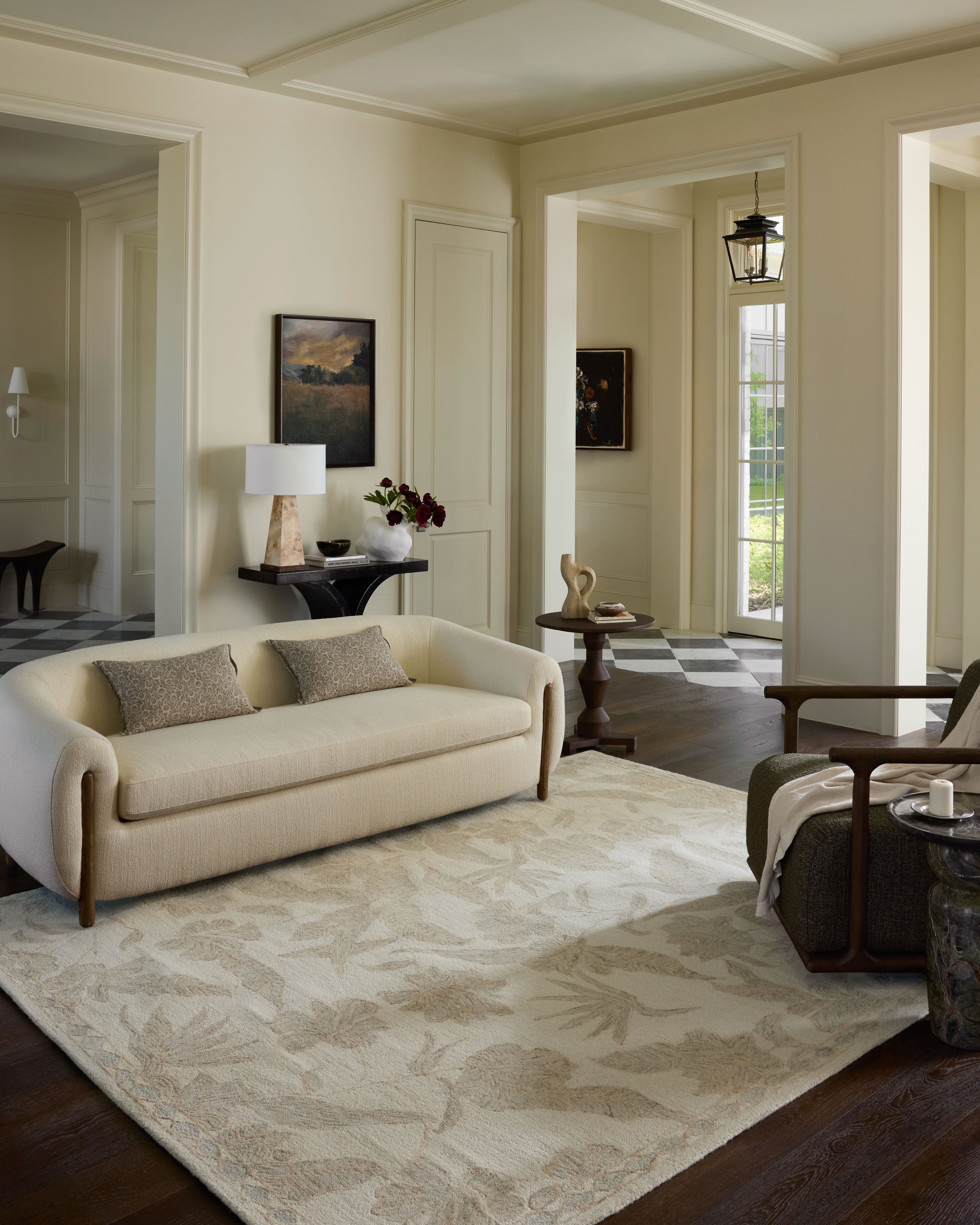 Loloi Lenore Ivory / Multi Rug RUGS - wool Loloi