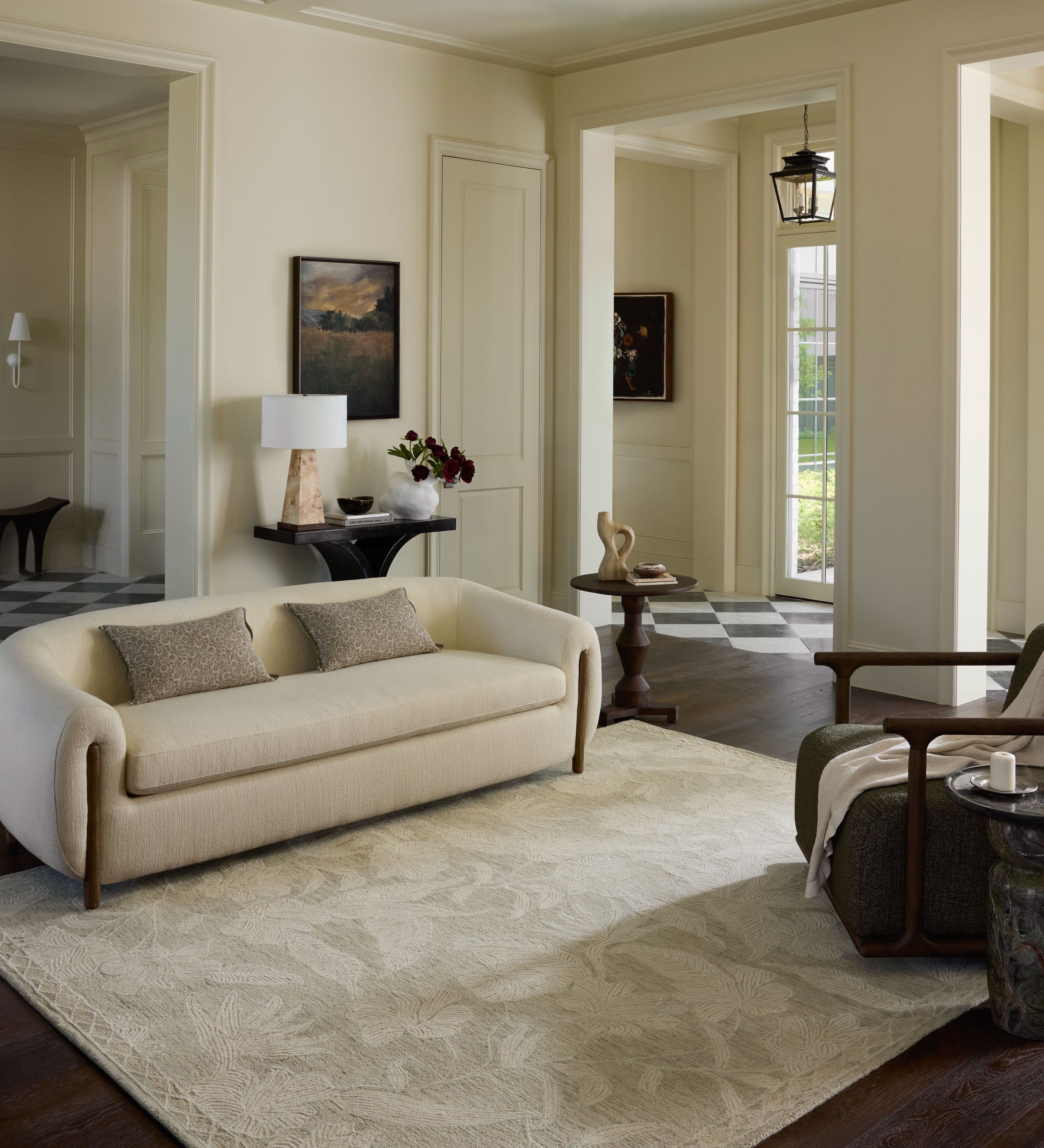 Loloi Lenore Sage / Natural Rug RUGS - wool Loloi