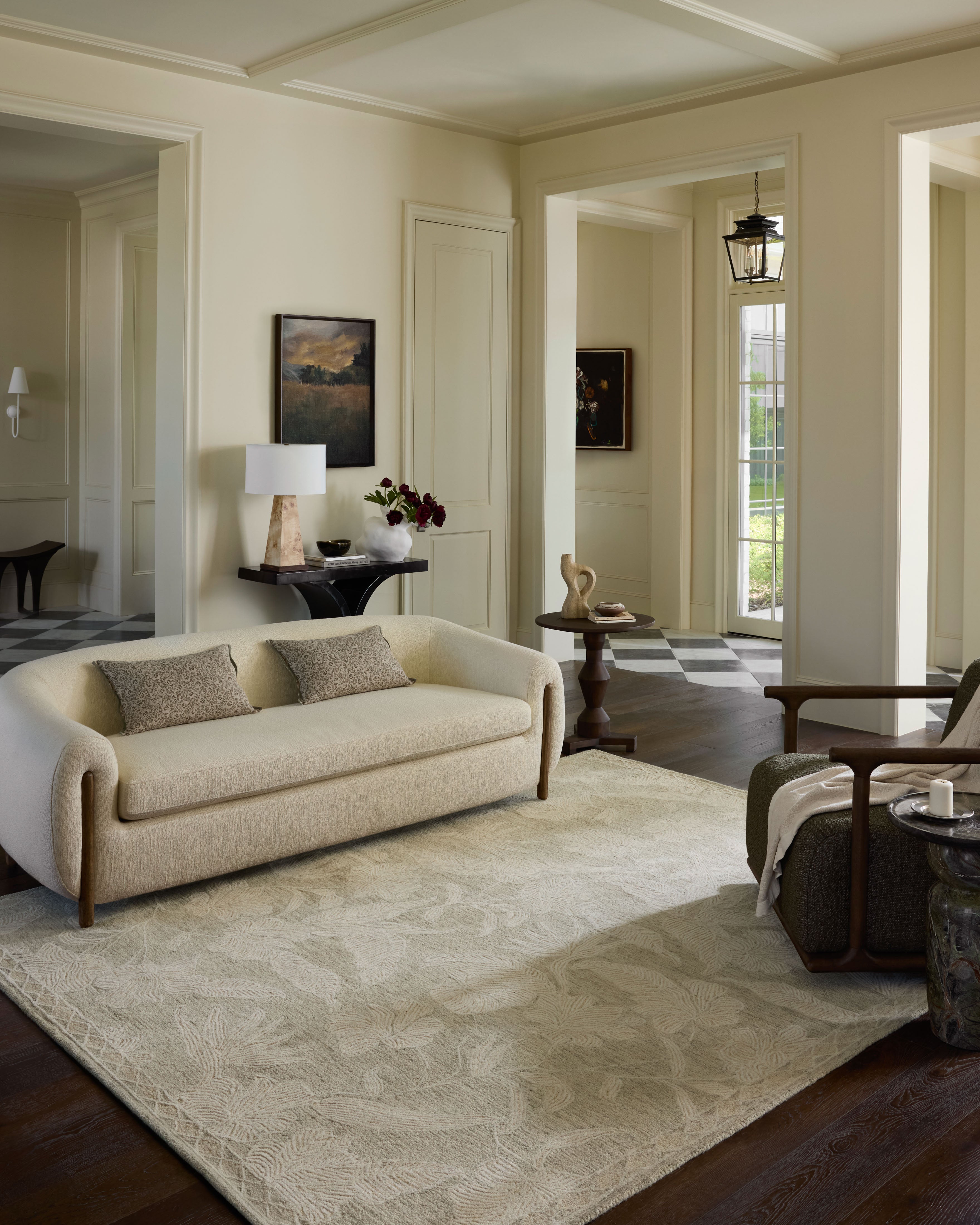 Loloi Lenore Sage / Natural Rug RUGS - wool Loloi