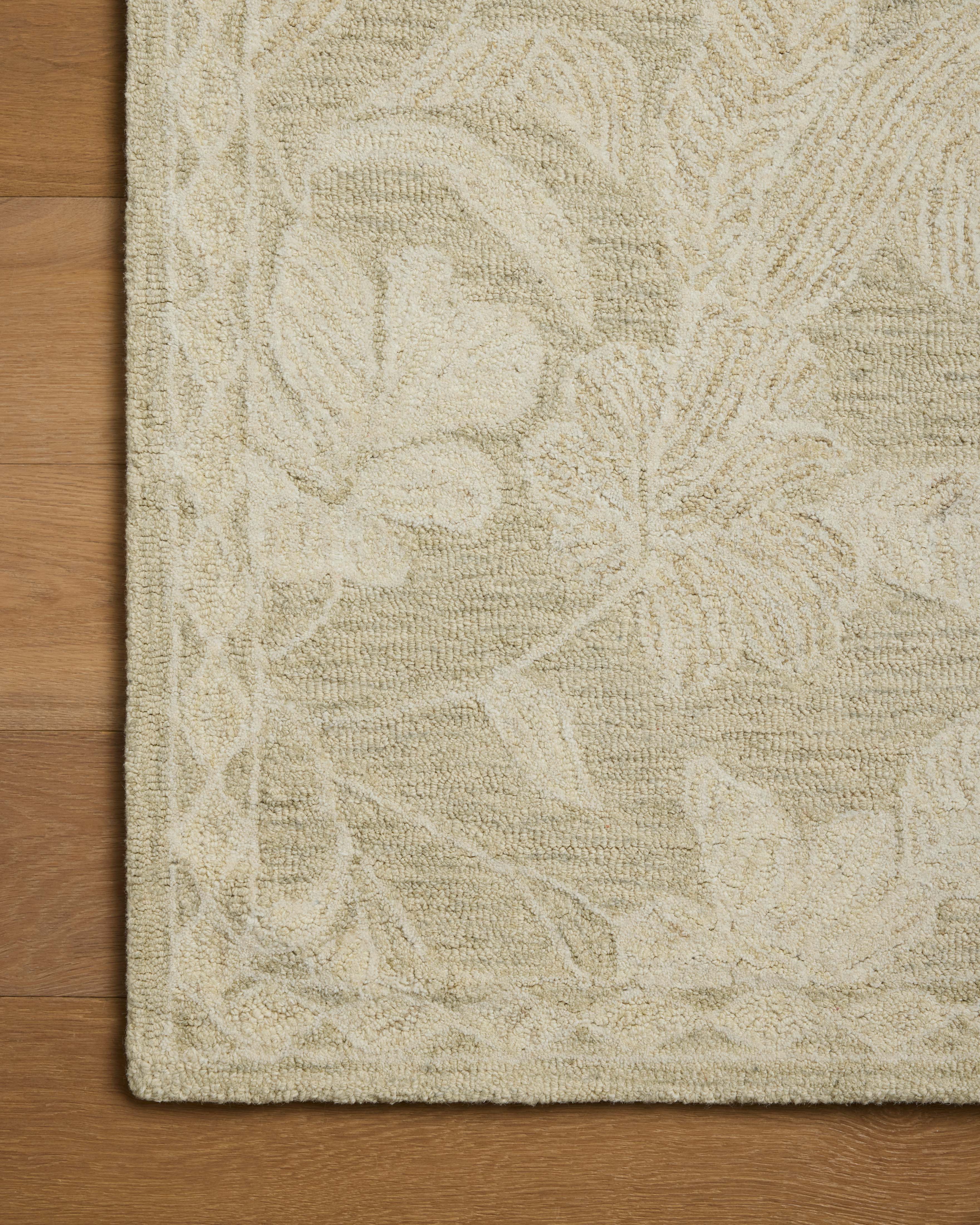 Loloi Lenore Sage / Natural Rug RUGS - wool Loloi