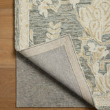 Loloi Lenore Lagoon / Wheat Rug RUGS - wool Loloi