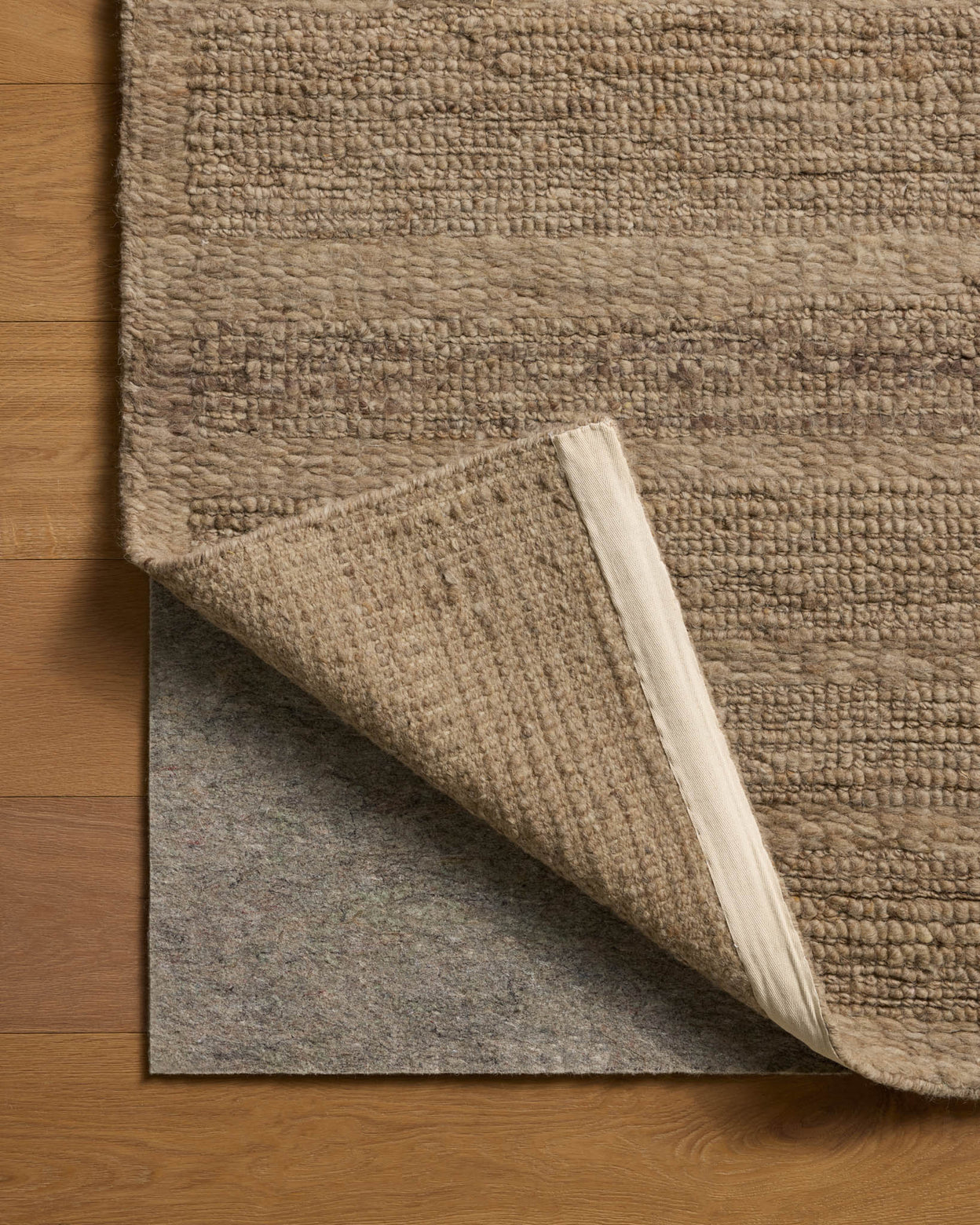 Leanne Ford x Loloi Lennox Taupe Rug RUGS - wool Loloi