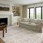 Loloi Levitt Shag Ivory / Multi Rug 0-RUGS-patterned Loloi