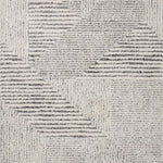 Loloi Levitt Shag Ivory / Grey Rug 0-RUGS-patterned Loloi