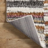 Loloi Levitt Shag Ivory / Sunset Rug RUGS - synthetic Loloi