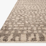 Amber Lewis x Loloi Libby Dove/ Stone 1-natural fibre rugs Loloi