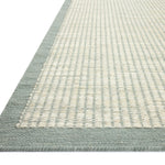 Amber Lewis x Loloi Lilah Ivory / Sky Rug RUGS - wool Loloi
