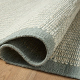 Amber Lewis x Loloi Lilah Ivory / Sky Rug RUGS - wool Loloi