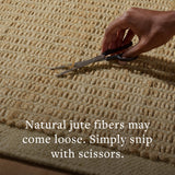 Amber Lewis x Loloi Lilah Natural / Antique Ivory Rug RUGS - wool Loloi