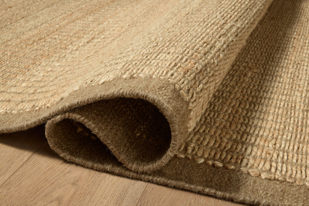 Amber Lewis x Loloi Lilah Natural / Bark Rug RUGS - wool Loloi