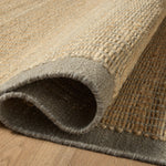 Amber Lewis x Loloi Lilah Natural / Grey Rug RUGS - wool Loloi