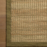 Amber Lewis x Loloi Lilah Natural / Olive Rug RUGS - wool Loloi