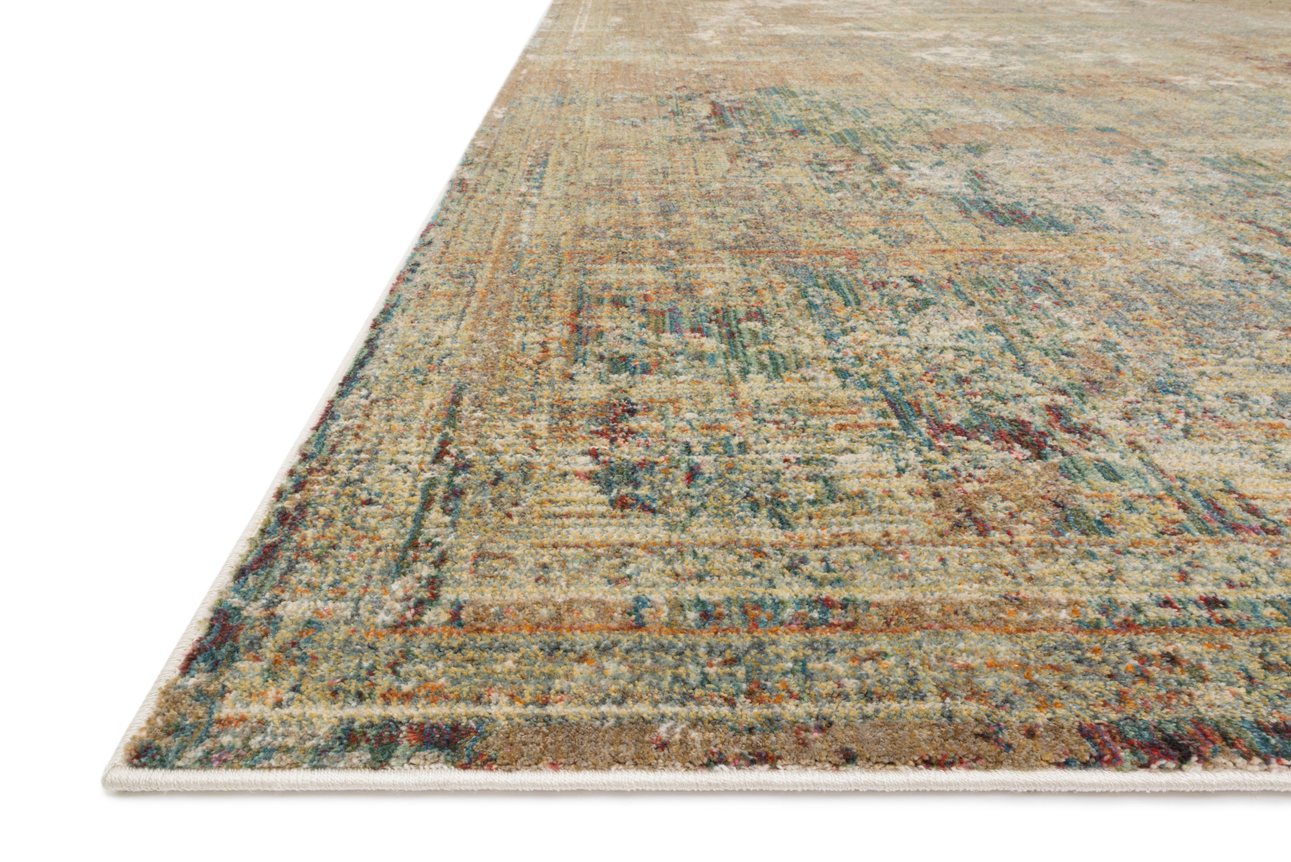 Magnolia Home By Joanna Gaines x Loloi Linnea Multi / Ivory Rug RUGS - synthetic Loloi