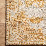 Magnolia Home By Joanna Gaines x Loloi Lindsay Gold / Antique White Rug RUGS - synthetic Loloi