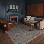 Loloi Lenna Ocean / Apricot Rug 2 - RUGS - patterned Loloi