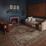 Loloi Lenna Rust / Charcoal Rug 2 - RUGS - patterned Loloi