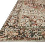 Loloi Lenna Rust / Charcoal Rug 2 - RUGS - patterned Loloi