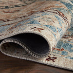 Loloi Lenna Denim / Sand Rug 2 - RUGS - patterned Loloi