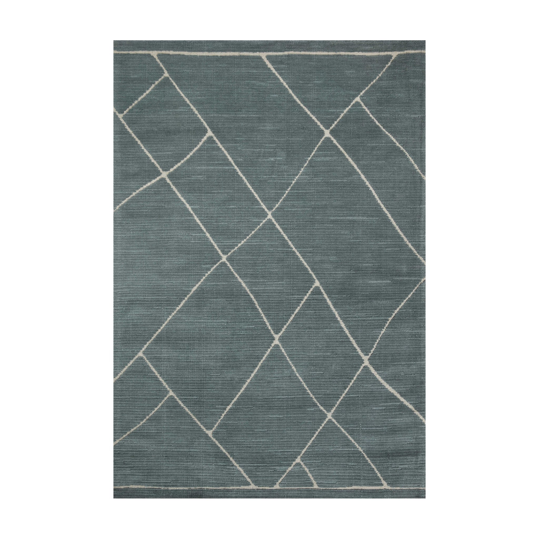 Magnolia Home By Joanna Gaines x Loloi Logan Slate / White Rug RUGS - synthetic Loloi 18" x 18"