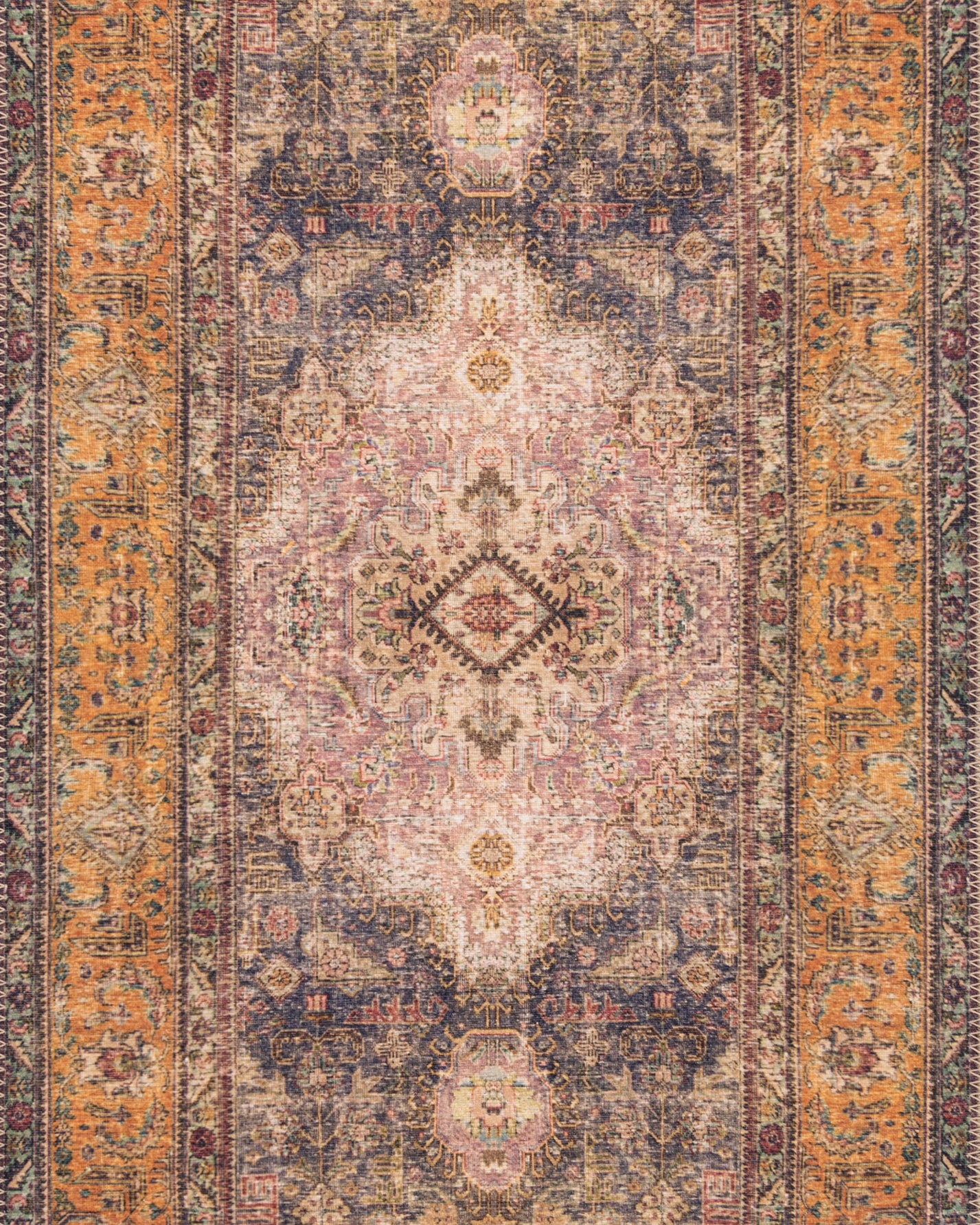 Loloi Loren Plum / Multi Rug 2-patterned rugs Loloi
