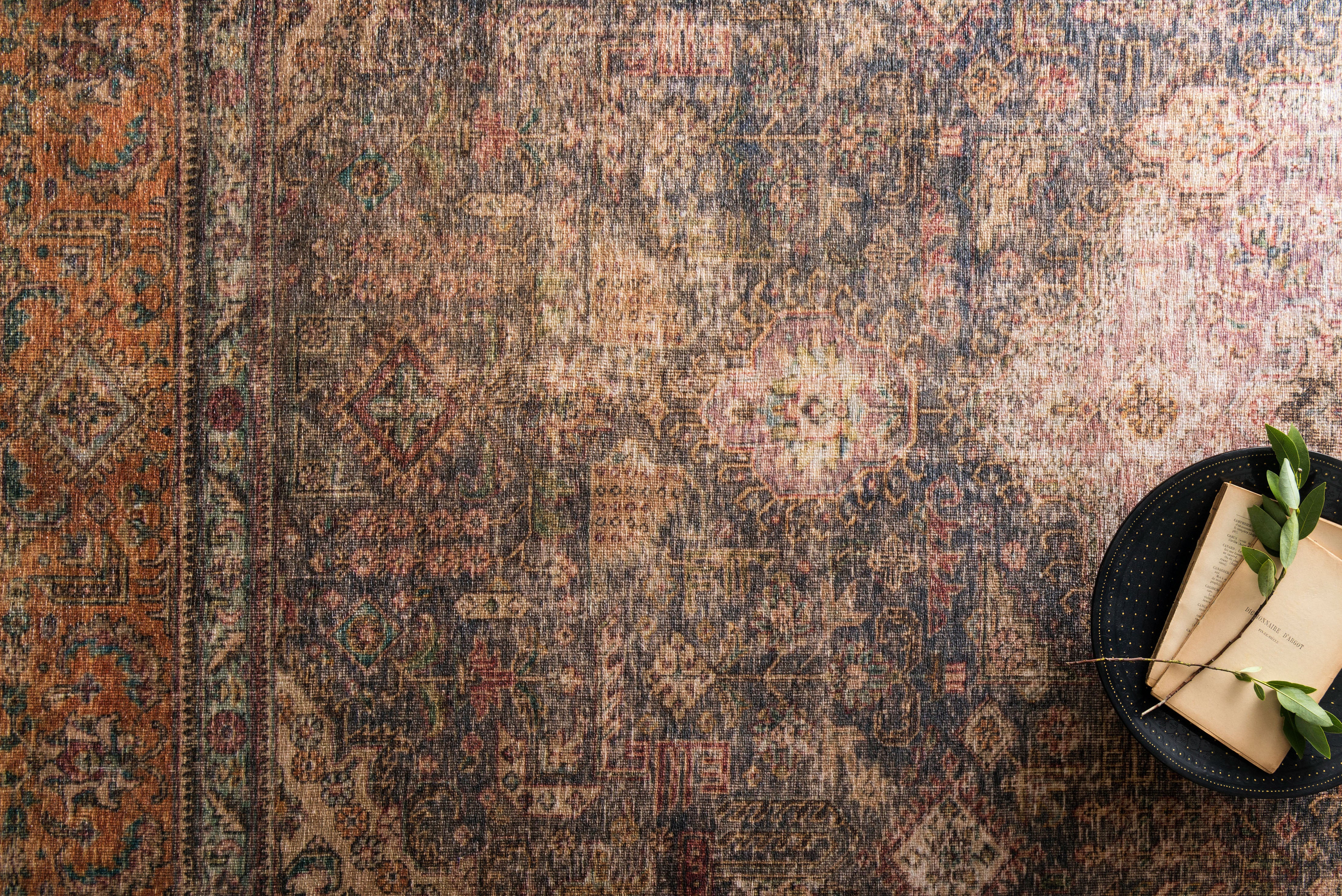 Loloi Loren Plum / Multi Rug 2-patterned rugs Loloi