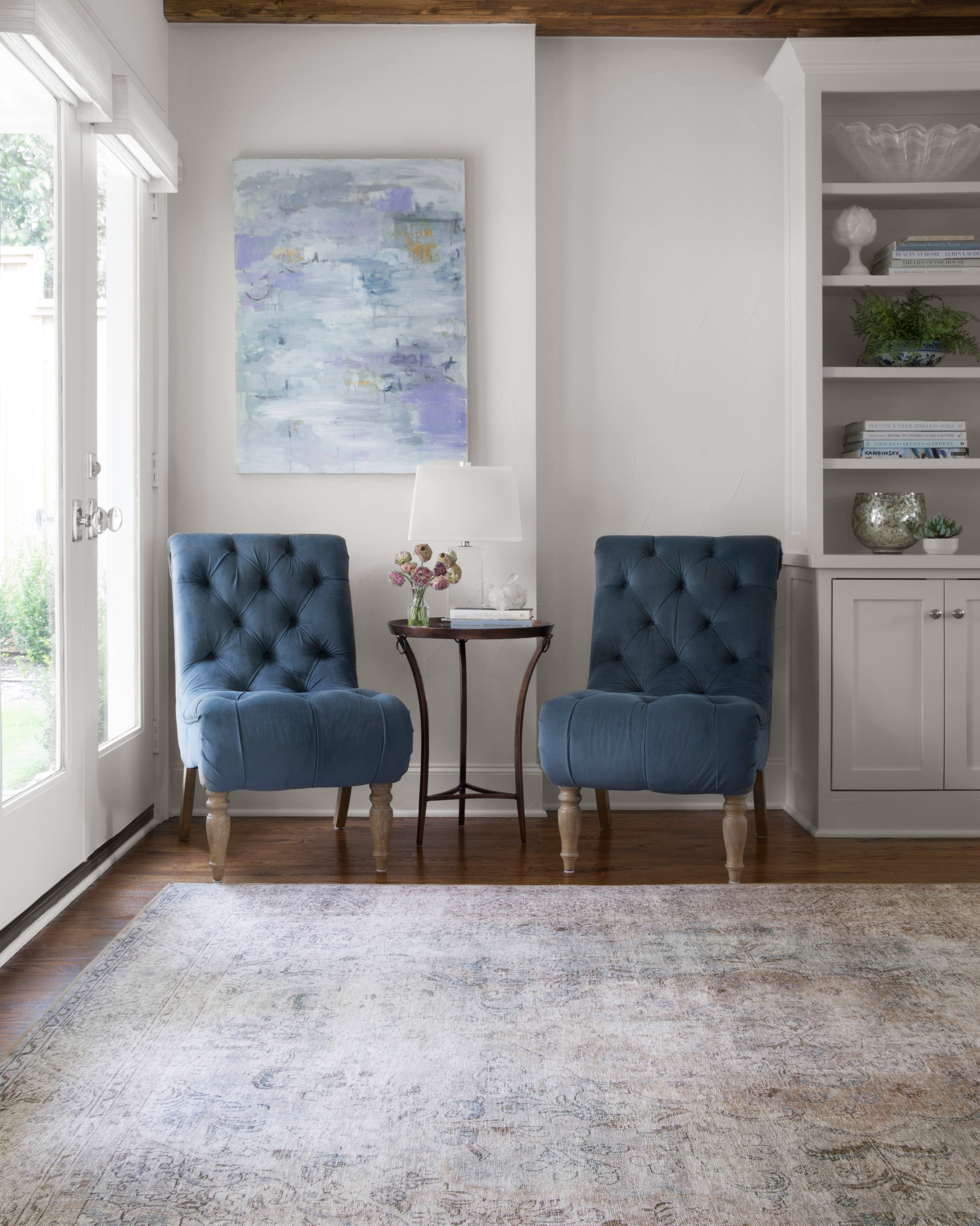 Loloi Loren Silver / Slate Rug 2-patterned rugs Loloi