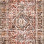 Loloi Loren Brick / Midnight Rug 2-RUGS-patterned Loloi