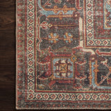 Loloi Loren Brick / Midnight Rug 2-RUGS-patterned Loloi