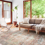 Loloi Loren Brick / Multi Rug 2-patterned rugs Loloi