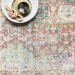 Loloi Loren Brick / Multi Rug 2-patterned rugs Loloi