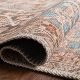 Loloi Loren Terracotta / Sky Rug 2-patterned rugs Loloi
