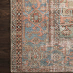 Loloi Loren Terracotta / Sky Rug 2-patterned rugs Loloi