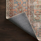 Loloi Loren Terracotta / Sky Rug 2-patterned rugs Loloi