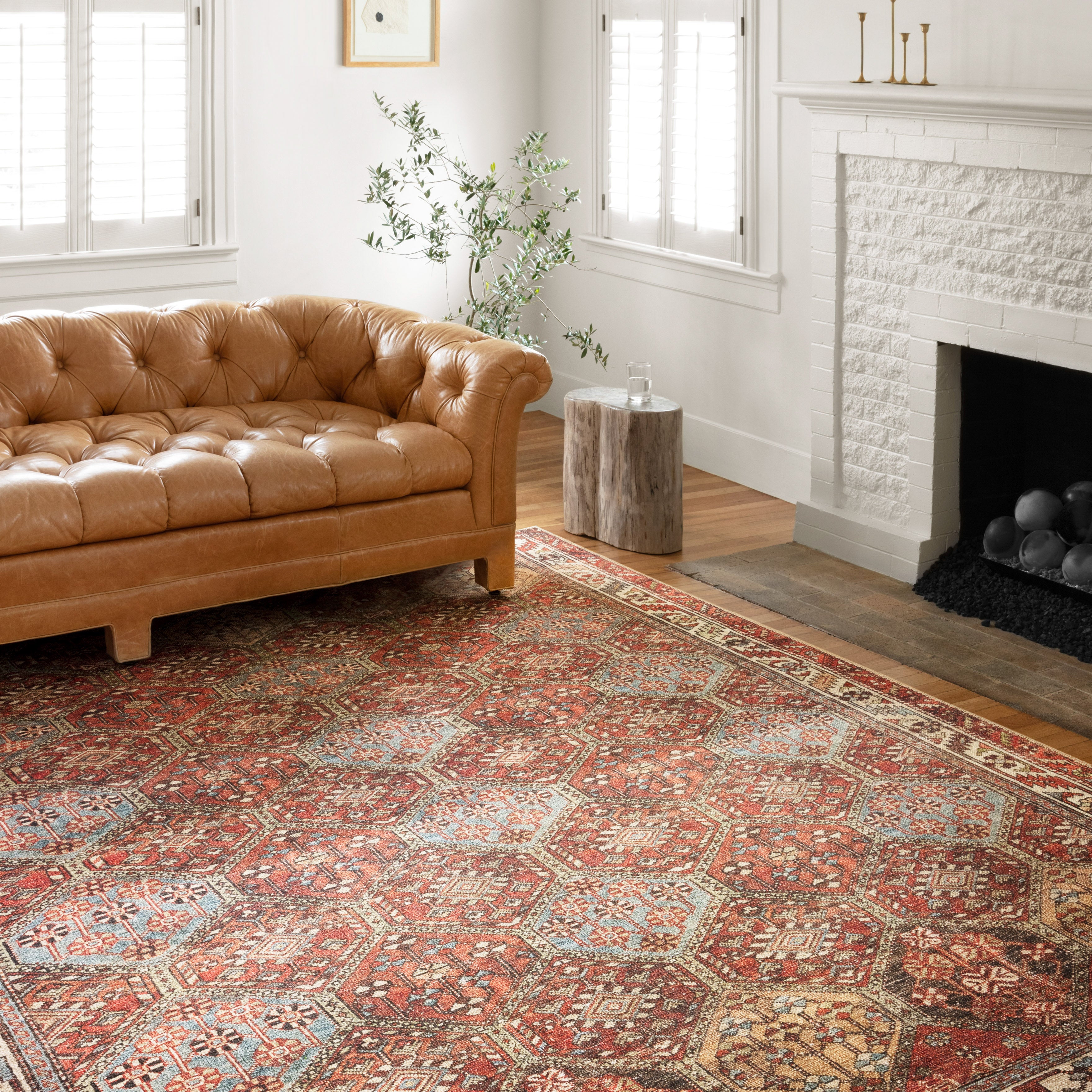 Loloi Loren Spice / Multi Rug RUGS - synthetic Loloi